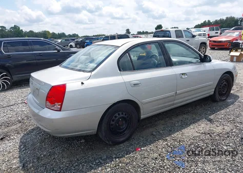2004 Hyundai Elantra Gls/Gt from USA, damaged, VIN KMHDN46D44U777196